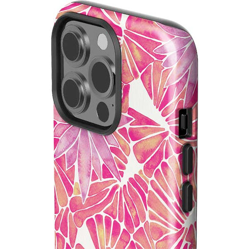 Pink Water Lilies by Cat Coq iPhone 15 Pro Impact Case